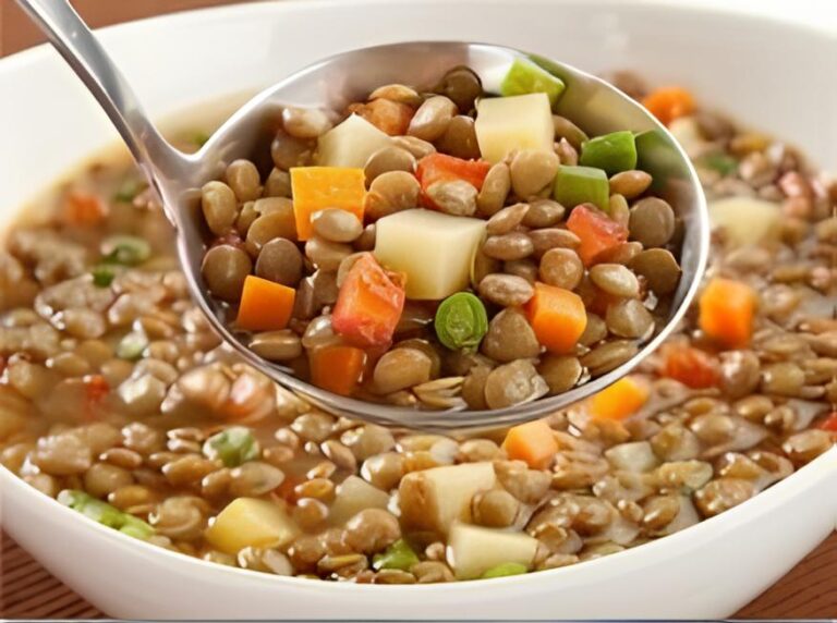 Sopa de Lentilha com Legumes