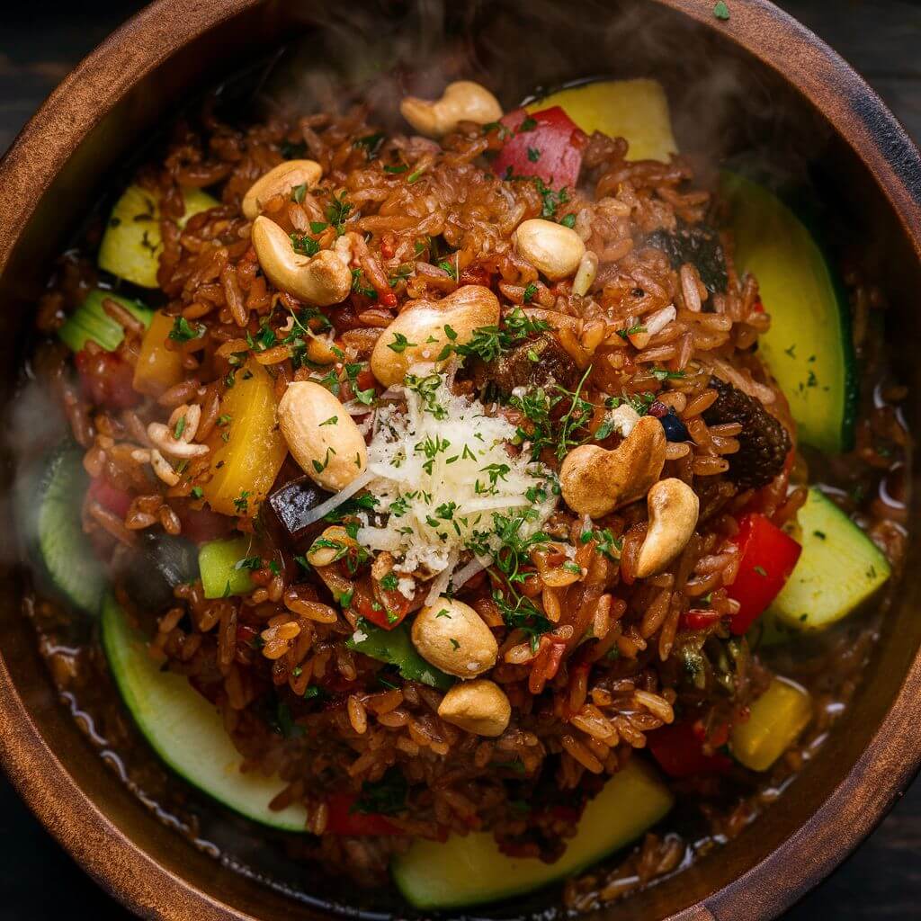 Arroz Integral à Piamontese