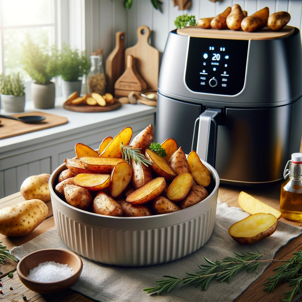 Batatas Crocantes na Airfryer