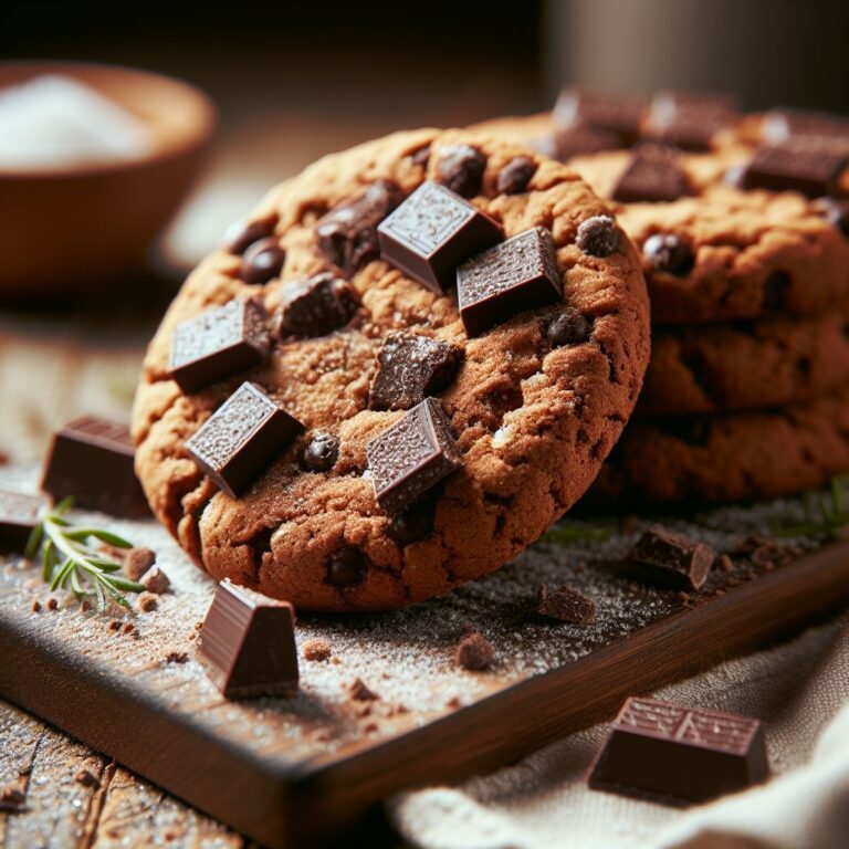 Biscoito Vegano de Chocolate