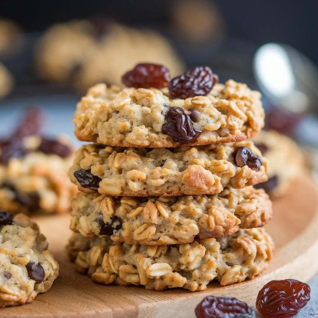 Biscoitos de Aveia e Passas para a Perda de Peso