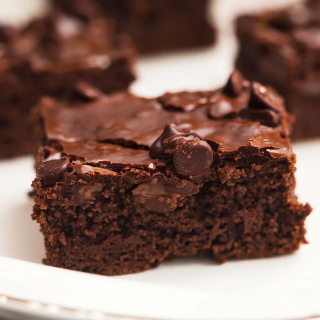 Brownie Fitness de Feijão Preto Vegano