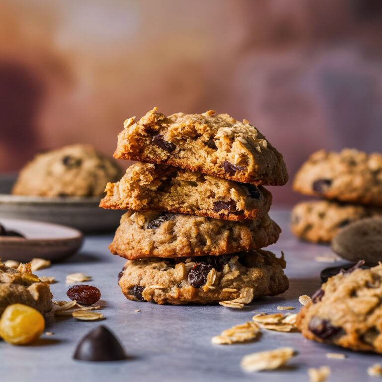 Cookies Fitness de Aveia e Banana Vegano