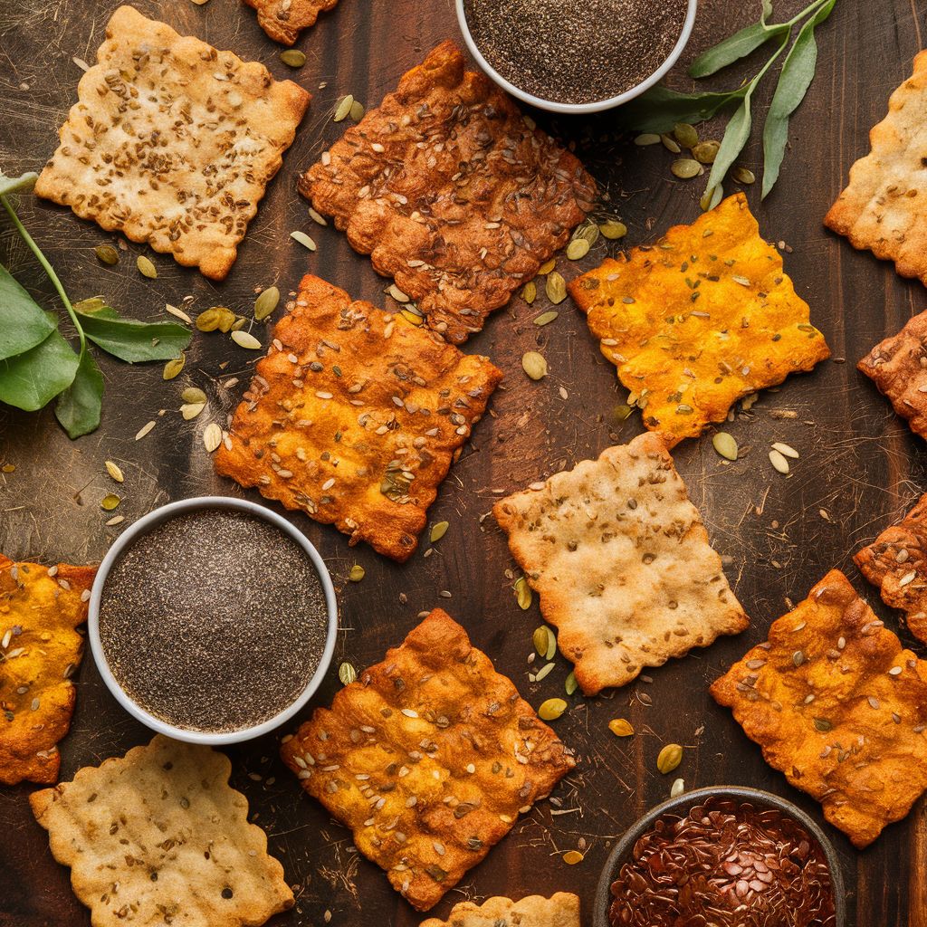 Crackers de Sementes para a Perda de Peso