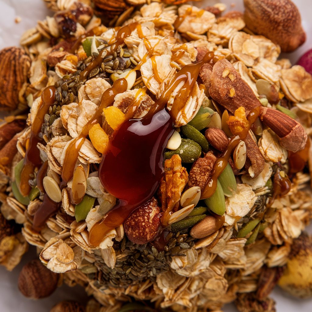 Granola Fitness Caseira com Sementes e Nozes