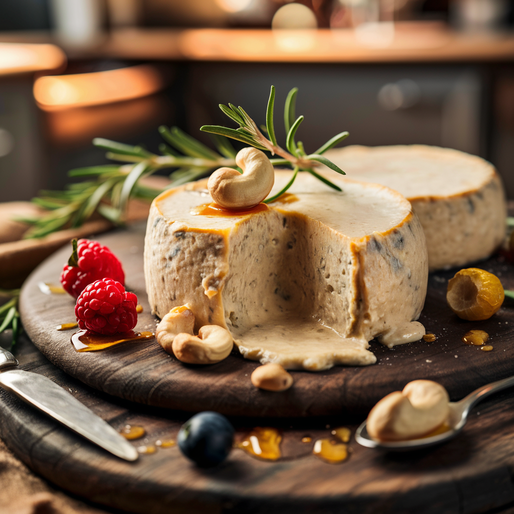 Queijo Vegano de Castanha de Caju