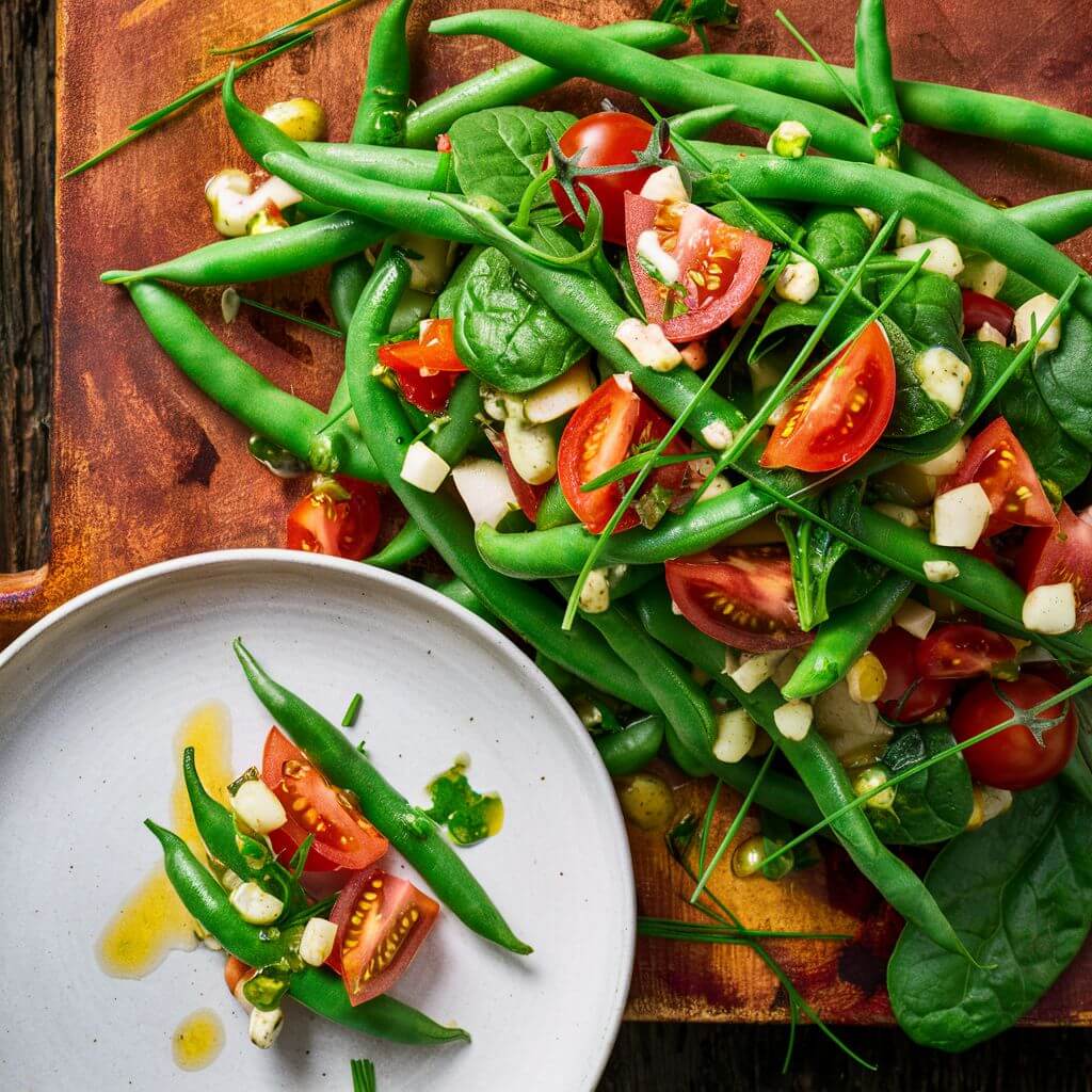 Salada de Vagem com Tomates