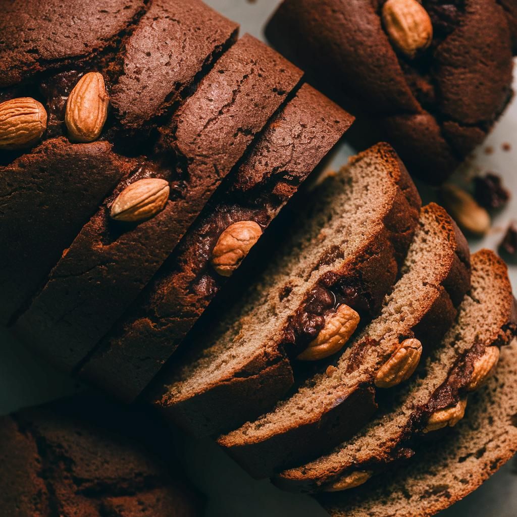 Pão Fitness de Aveia e Cacau Vegano