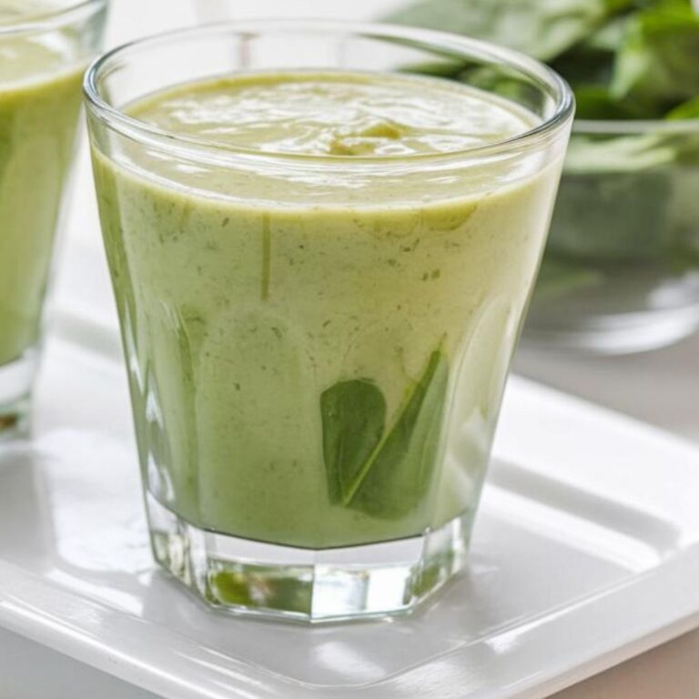 Smoothie Verde Energizante Sem Glúten Vegano