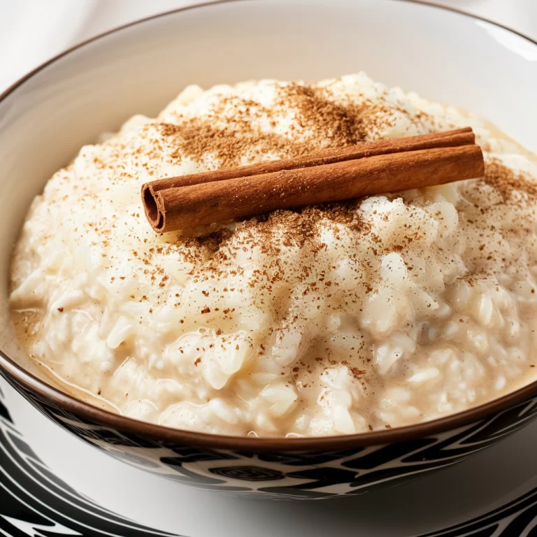 Arroz Doce com Coco Sem Glúten Vegano