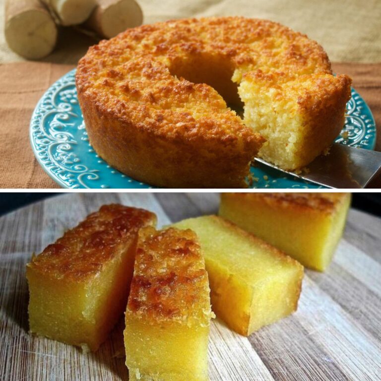 Bolo de Aipim Vegano