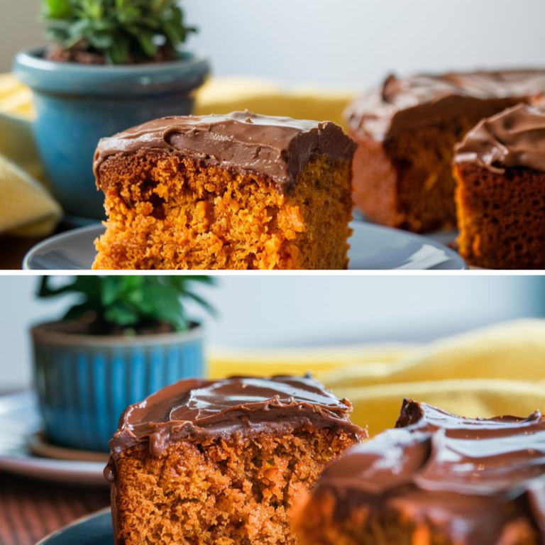 Bolo de Cenoura com Farinha de Amêndoas Vegano Fitness