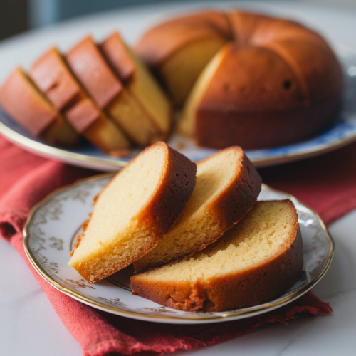 Bolo de Fubá com Linhaça Vegano Fitness