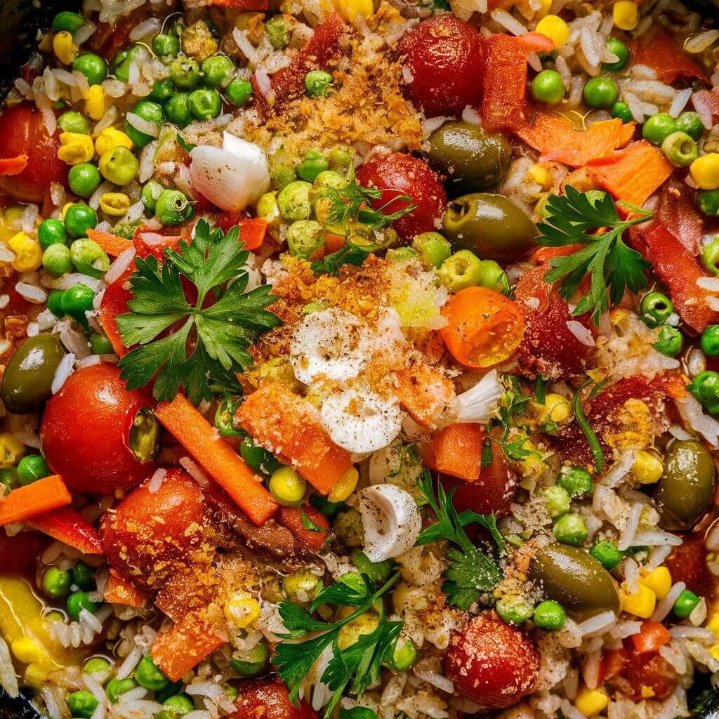 Arroz de Forno Vegano