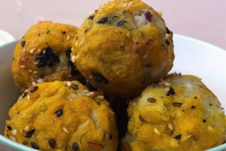 Bolinho de Abóbora com Gergelim Vegano e Low Carb