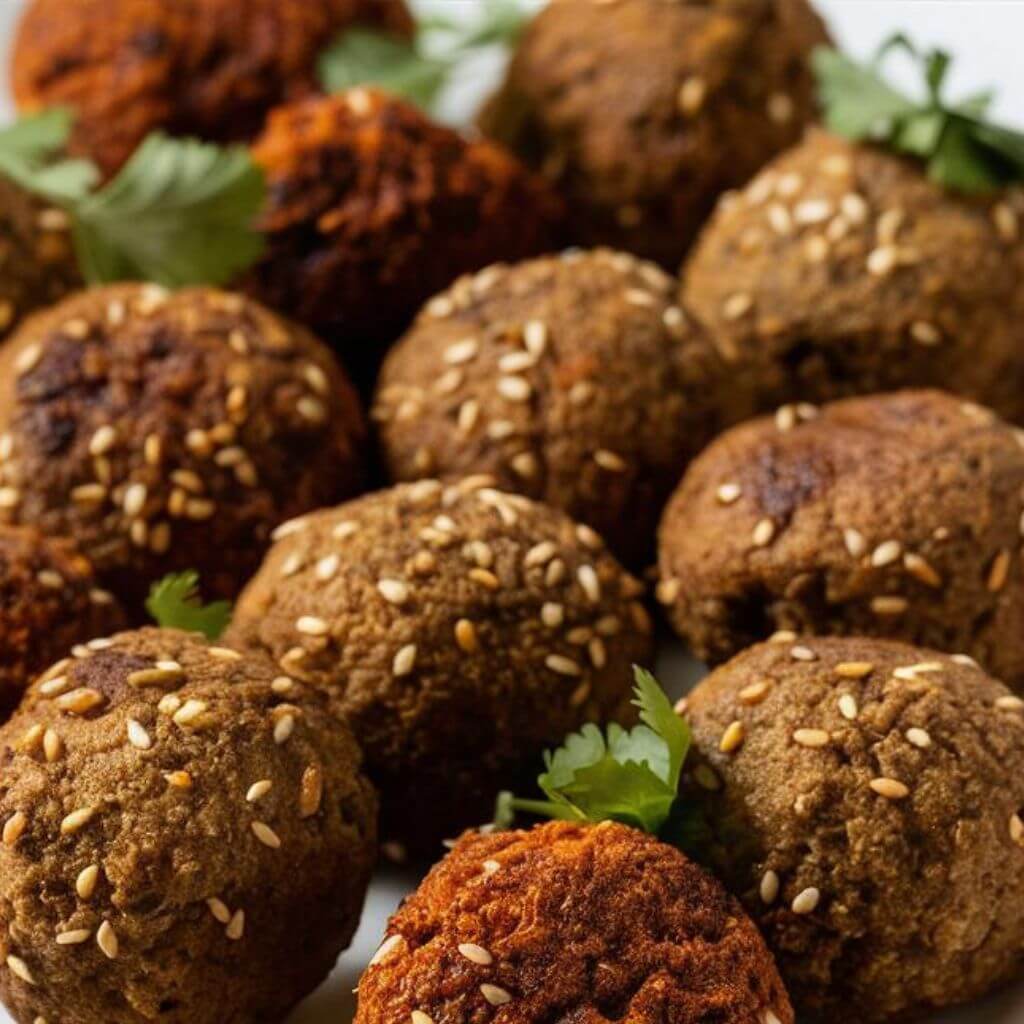 Bolinho de Feijão Preto Vegano Fit