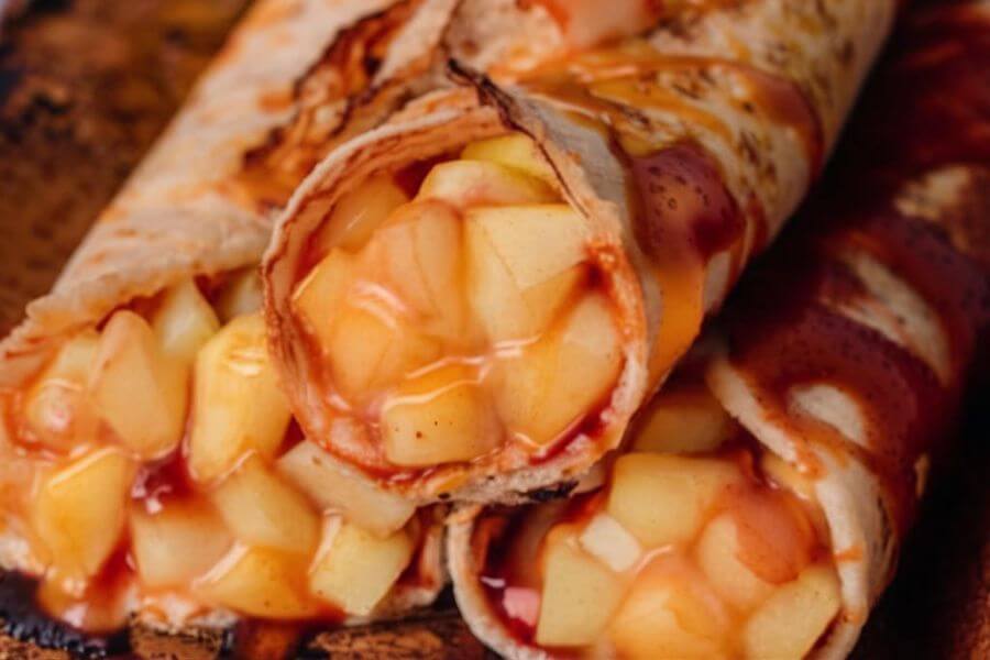 Crepe de Maçã Vegano e Fit