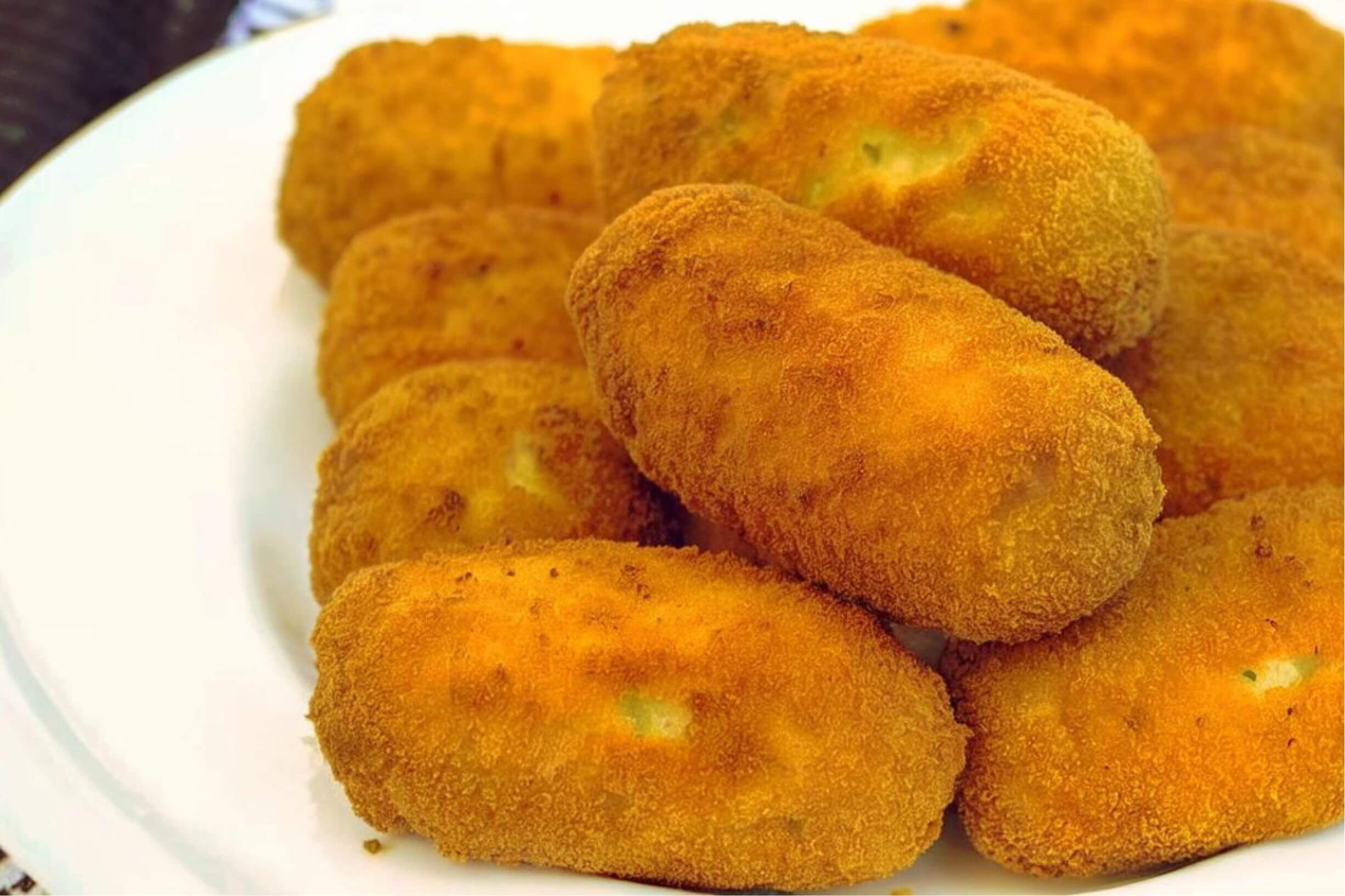 Croquete de Lentilha com Molho de Tahine Vegano e Sem Glúten