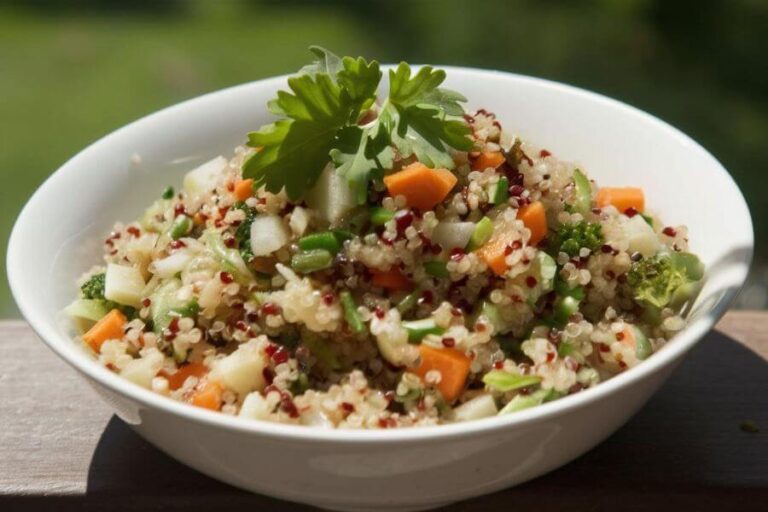 Cuscuz de Quinoa com Legumes Vegano e Fit