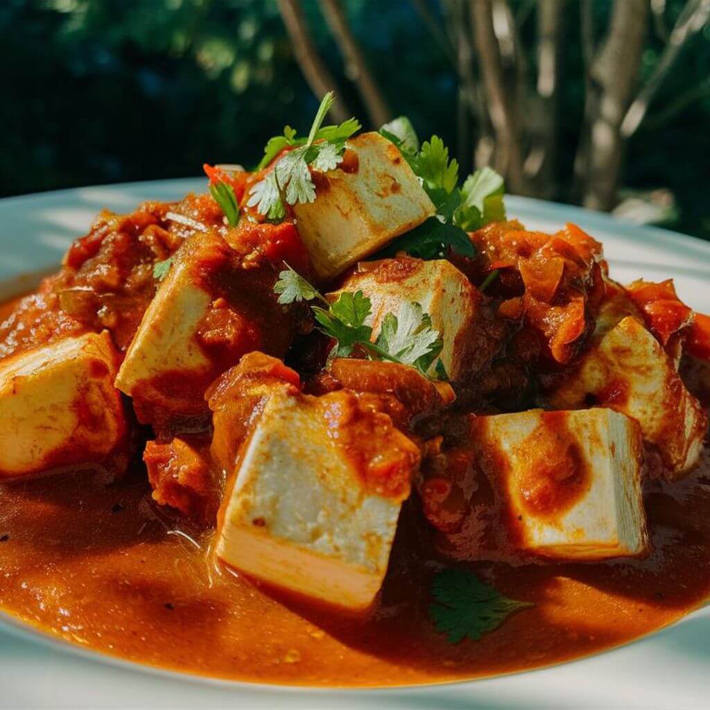 Moqueca de Tofu com Leite de Coco Vegana e Sem Glúten