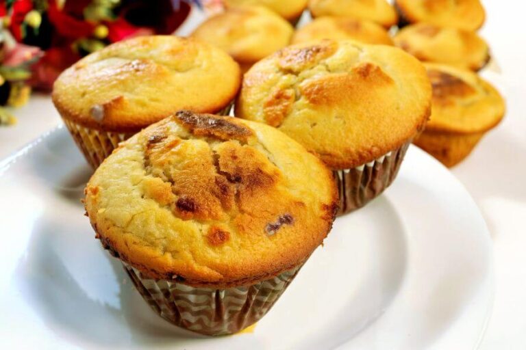 Muffin de Milho Verde Vegano e Sem Glúten