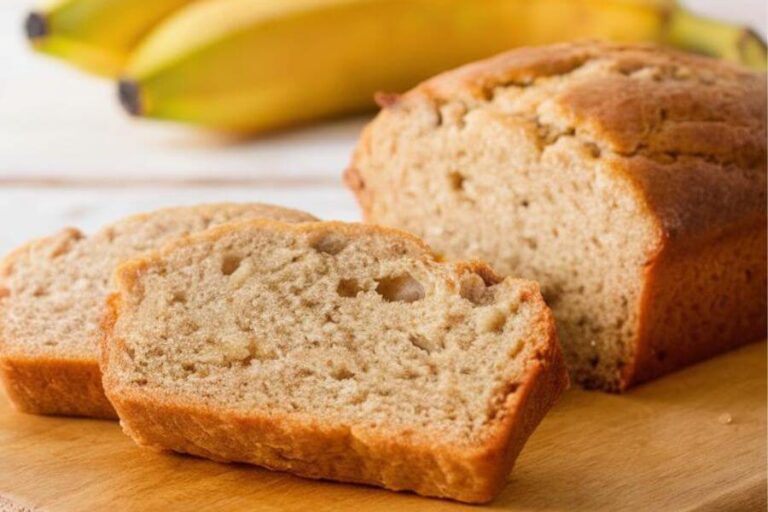 Pão de Aveia com Banana Vegano Fit