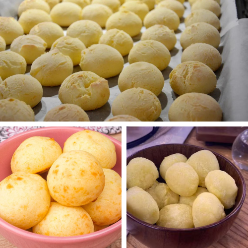 Pão de Queijo Vegano de Batata-doce Fitness