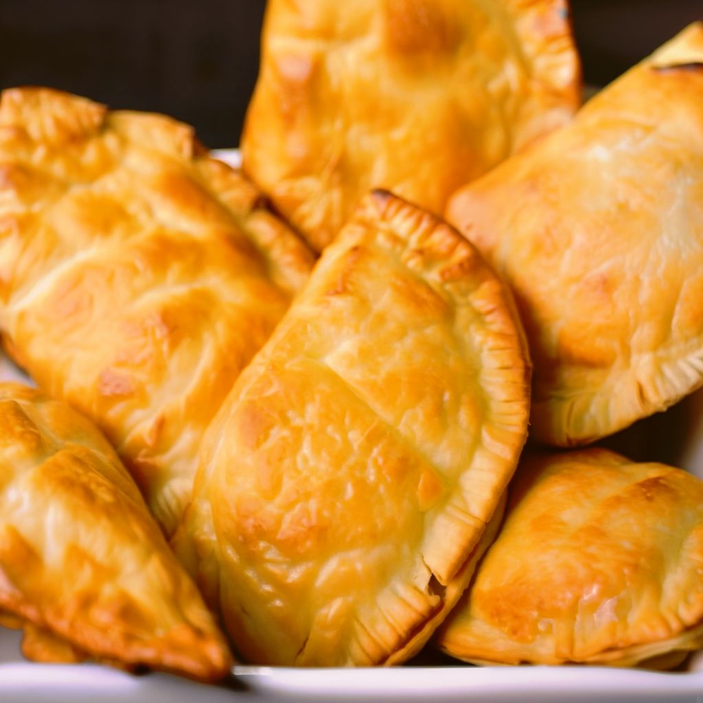 Pastel de Feira com Massa de Grão-de-Bico Vegano e Sem Glúten