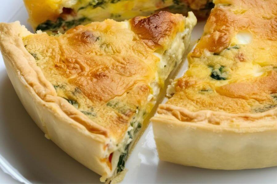 Quiche de Alho-Poró Vegano