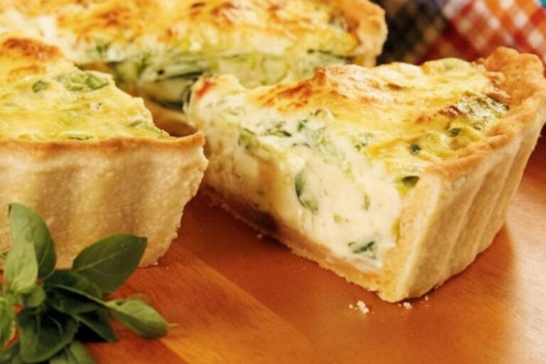 Quiche de Brócolis Vegana e Fit