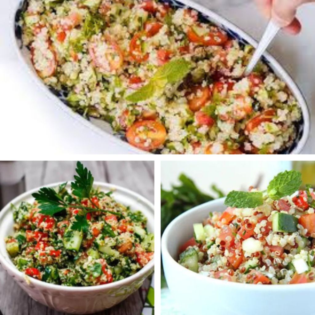 Tabule de Quinoa com Hortelã Fitness