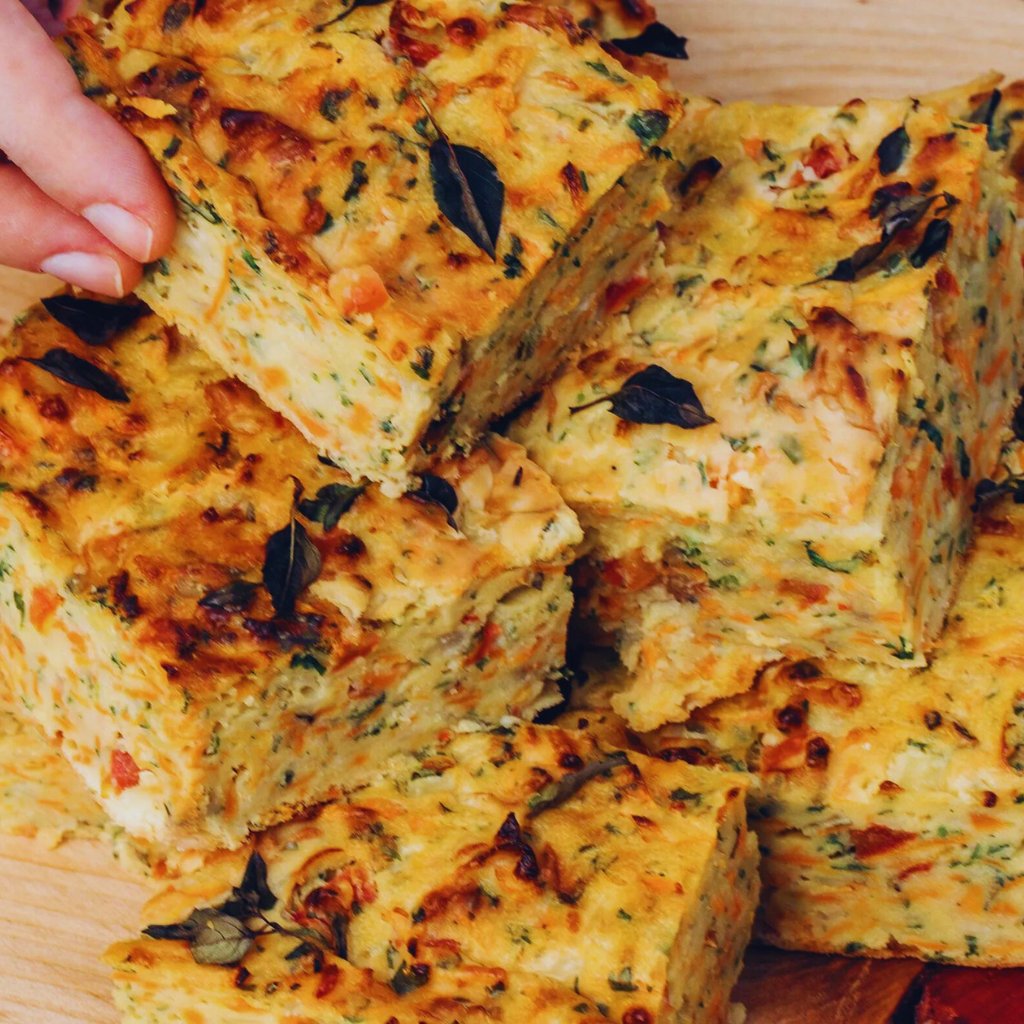 Torta de Legumes com Massa Integral Vegana e Fitness