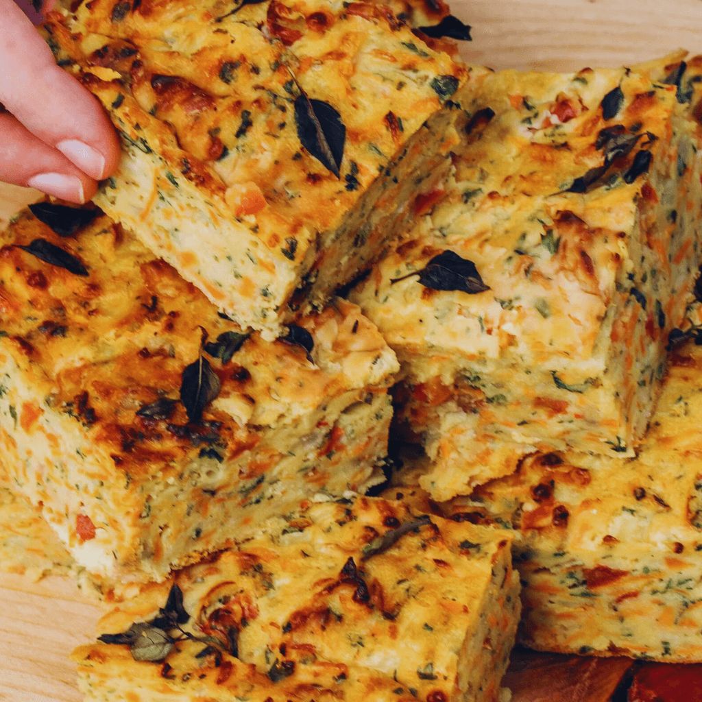 Torta de Legumes com Massa Integral Vegana e Fitness