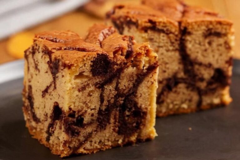 Bolo de Café com Canela Vegano e Sem Açúcar