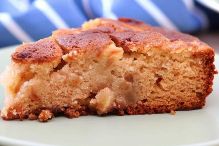 Bolo de Maçã com Canela Vegano Sem Glúten