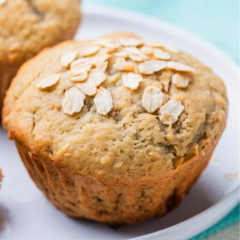 Muffin Vegano Fit de Banana e Aveia