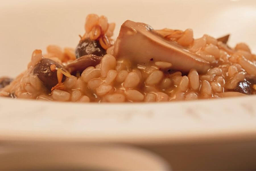 Risoto de Funghi Vegano