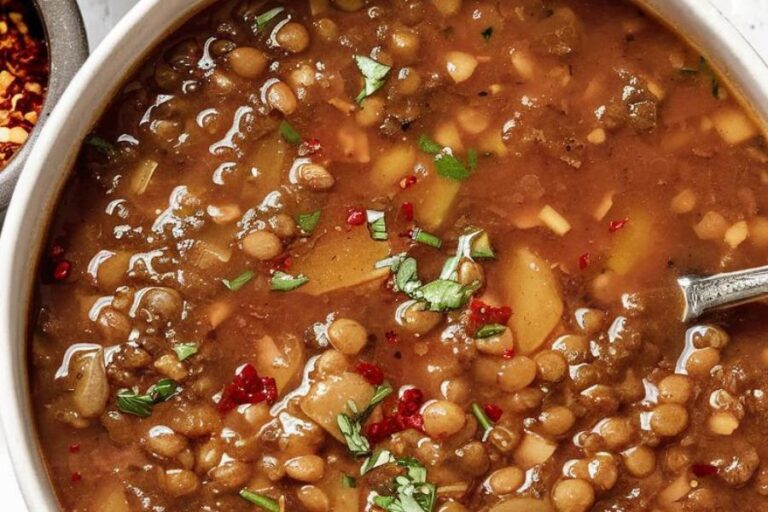 Sopa de Lentilha com Cenoura e Gengibre Vegana e Fitness