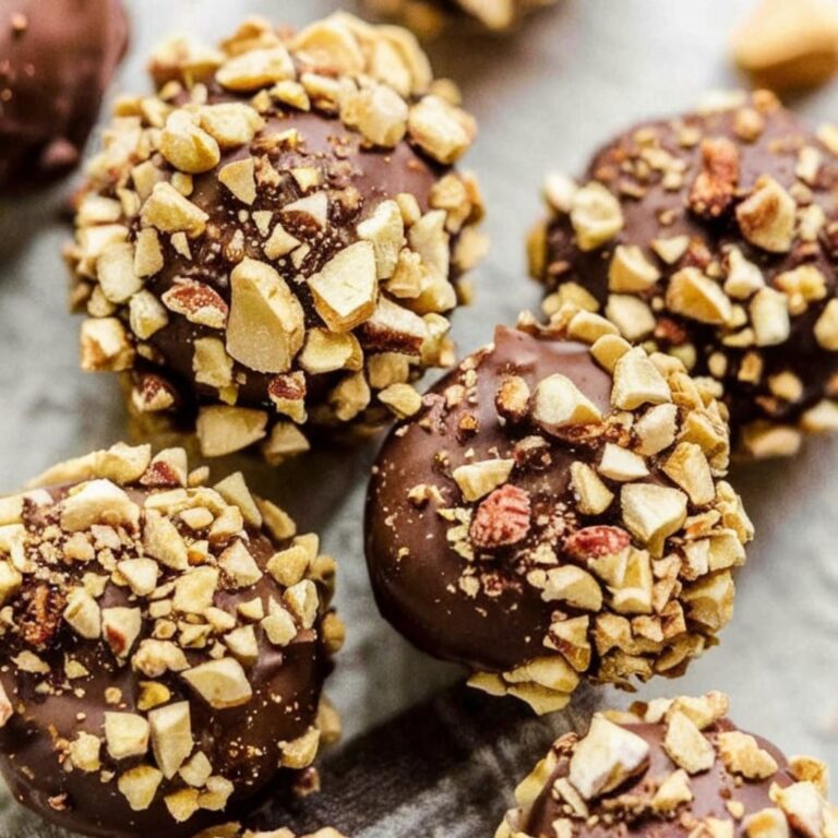 Trufas de Cacau com Laranja e Avelã Veganas e Low Carb