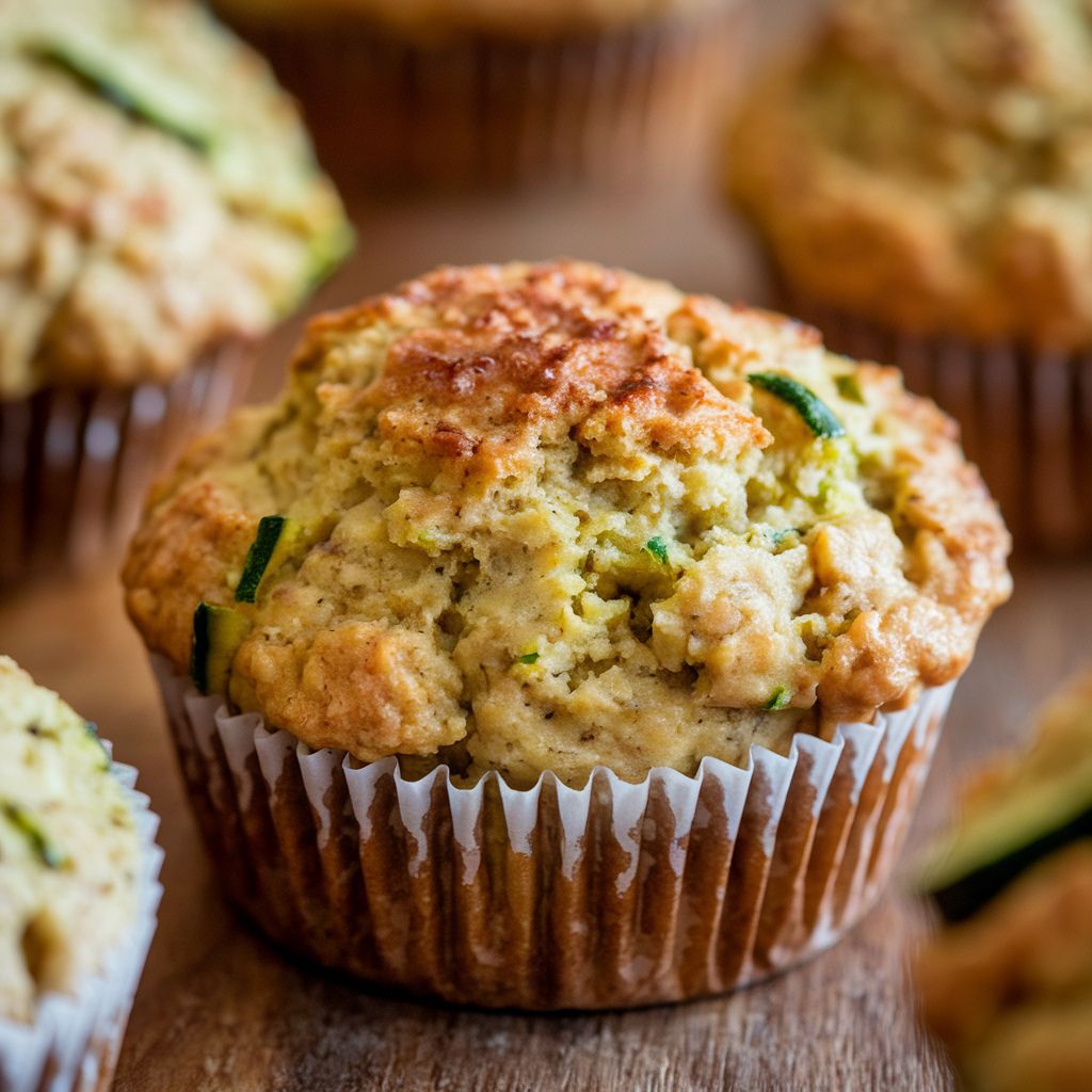 Muffin de Abobrinha Fitness Vegano