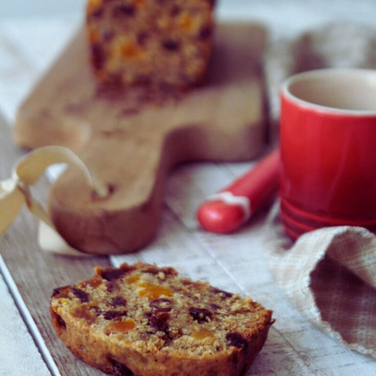 Bolo de Frutas Secas Vegano