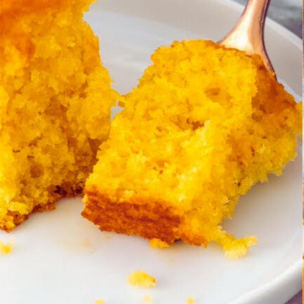 Bolo de Laranja Vegano com Calda Cítrica