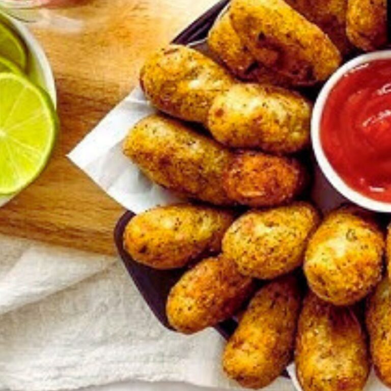 Croquetes de Grão-de-Bico com Ervas