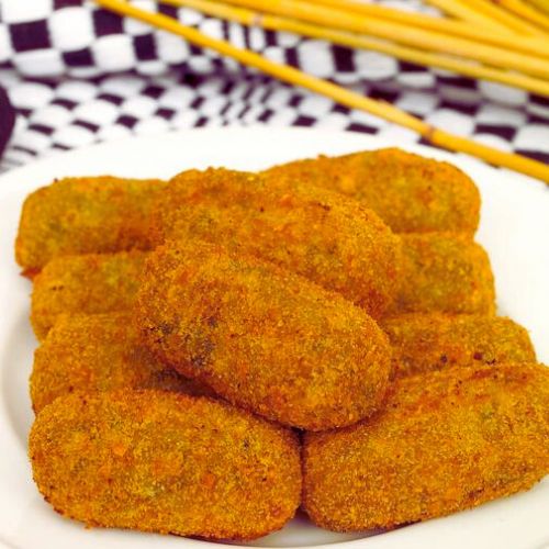 Croquetes de Lentilha com Especiarias