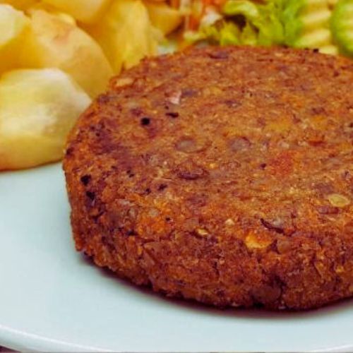 Hambúrguer Vegano de Lentilha