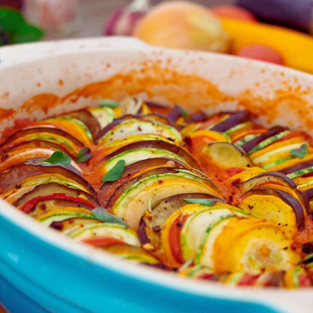 Ratatouille Natalino com Legumes Coloridos