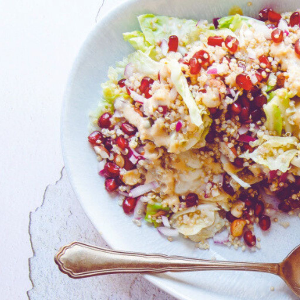 Tabule de Quinoa com Romã